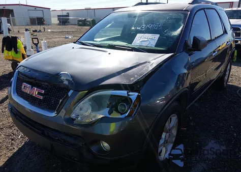 2012 GMC Acadia Sl z USA, uszkodzony, nr VIN 1GKKRNED7CJ292885